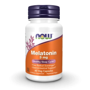 Melatonin 3 mg | 60 veganske kapsler | Sund s�vncyklus