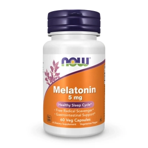 Melatonin 5 mg | 60 veganske kapsler | Sund s�vncyklus