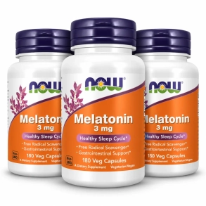 Melatonin 3 mg - NOW