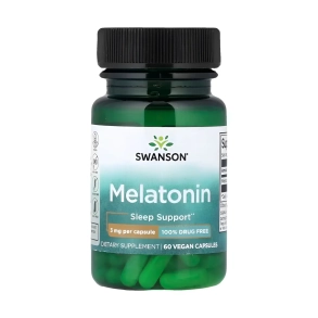 Melatonin 3 mg | 60 veganske kapsler | Gode anmeldelser