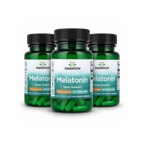Melatonin 3 mg | 3 x 60 veganske kapsler | Gode anmeldelser