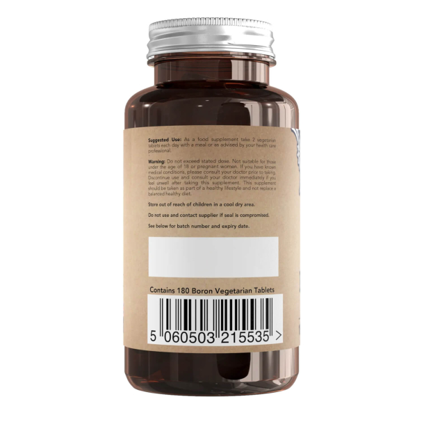 Bor | 3 mg | Vigtigt ern�ringsm�ssigt mineral