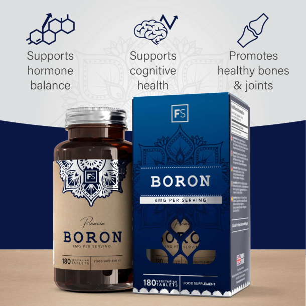 Bor | 3 mg | Vigtigt ern�ringsm�ssigt mineral