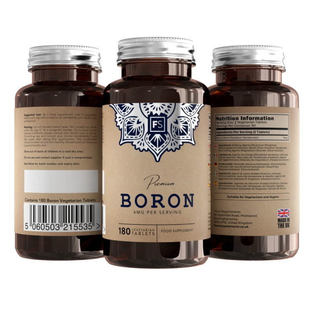 Bor | 3 mg | Vigtigt ern�ringsm�ssigt mineral