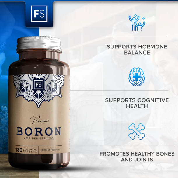 Bor | 3 mg | Vigtigt ern�ringsm�ssigt mineral