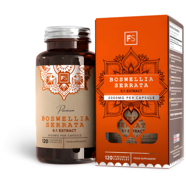Boswellia Serrata | 2000 mg | Vegetariske | Kraftfuld naturlig antioxidant
