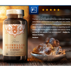 Boswellia Serrata | 2000 mg | Vegetariske | Naturlig antioxidant
