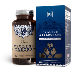 Kolin Bitartrat | 700 mg | Bedst fr, ofte god efter: 08-2025 | GIVES GRATIS VK