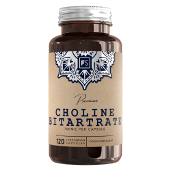 Kolin Bitartrat | 700 mg | Bedst fr, ofte god efter: 08-2025 | GIVES GRATIS VK