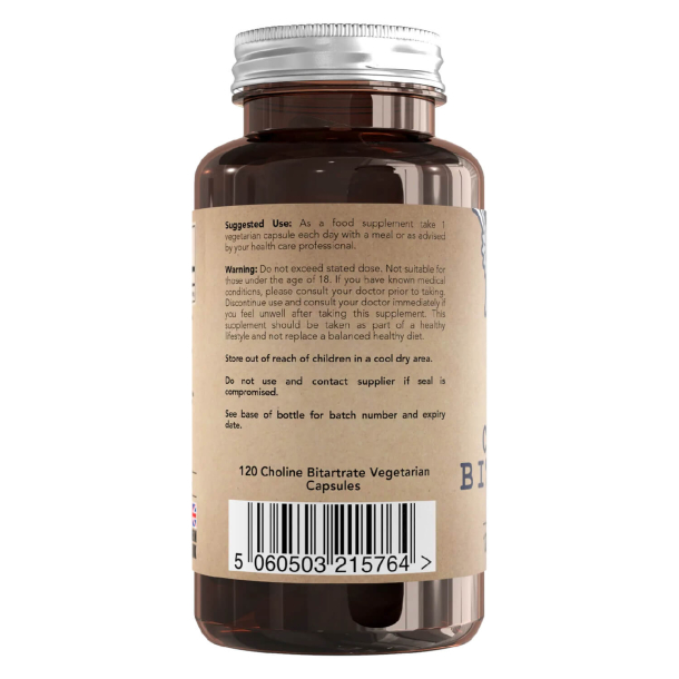 Kolin Bitartrat | 700 mg | Bedst fr, ofte god efter: 08-2025 | GIVES GRATIS VK