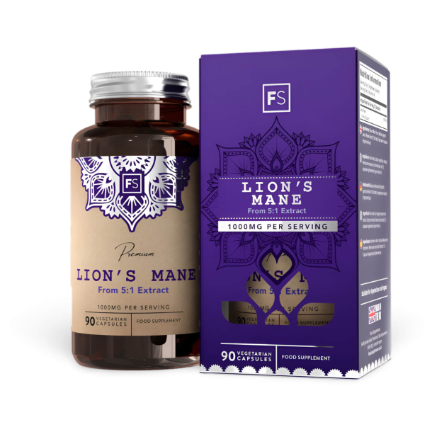 Lion's Mane | 500 mg | Kognitiv funktion, immunforsvar og hukommelse