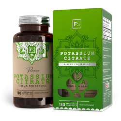 Kaliumcitrat | 1400 mg | 180 stk. Vegetariske kapsler