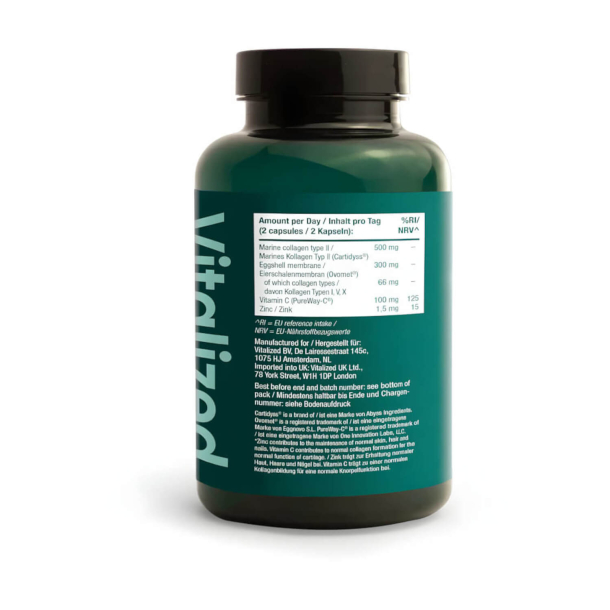 Collagen Caps  | Type I, II, V, X | 3 x 60 Kollagen kapsler