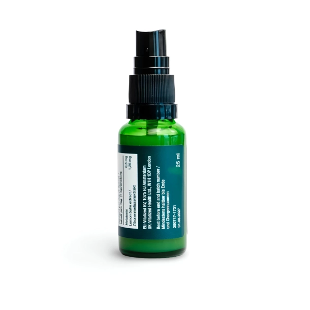 Flydende melatonin | 25 ml | Hurtigvirkende svn og sttte til dgnrytmen