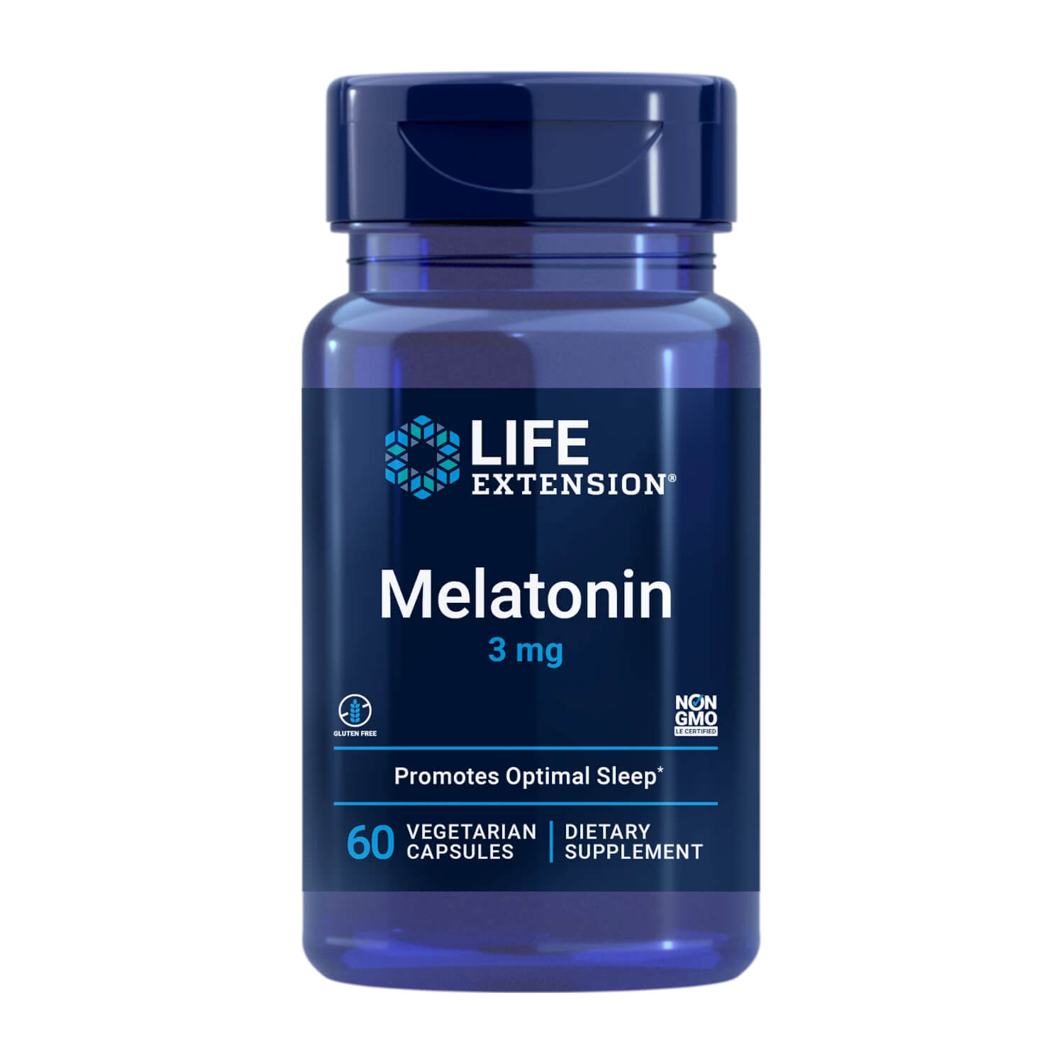 Melatonin 3 mg | 60 veganske kapsler