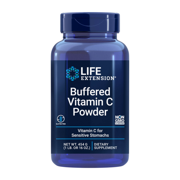Buffered Vitamin C Powder | 90 g | Reducere oxidativ stress