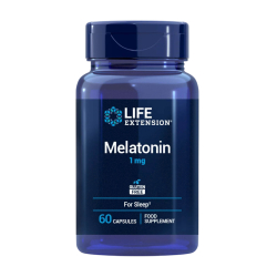 Melatonina 1 mg | 60 kapsu&#322;ek | Suplement melatoniny o &#347;redniej sile