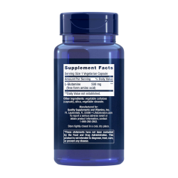 L-Glutamine | 100 veganske kapsler | Energi og immunitet