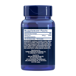 Vitamin B12 | 500 &mu;g | 100 veganske sugetablet