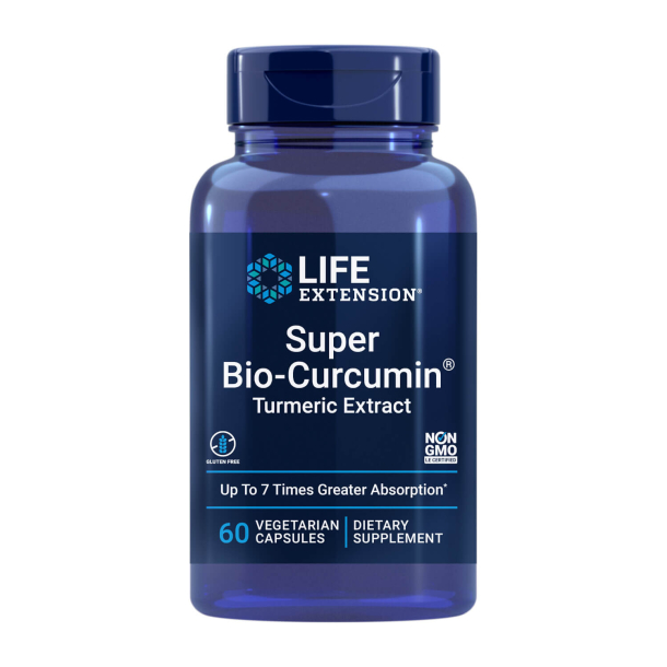 Super Bio-Curcumin Gurkemejeekstrakt | 60 vegetariske kapsler | Multi sundhed