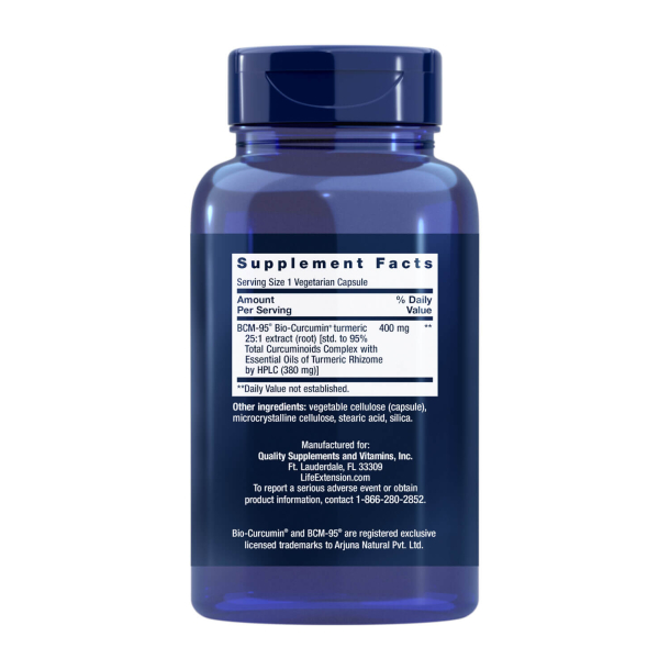 Super Bio-Curcumin Gurkemejeekstrakt | 60 vegetariske kapsler | Multi sundhed