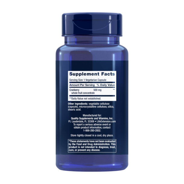 Tranebr-koncentrat | Cran-Max | 60 vegetariske kapsler