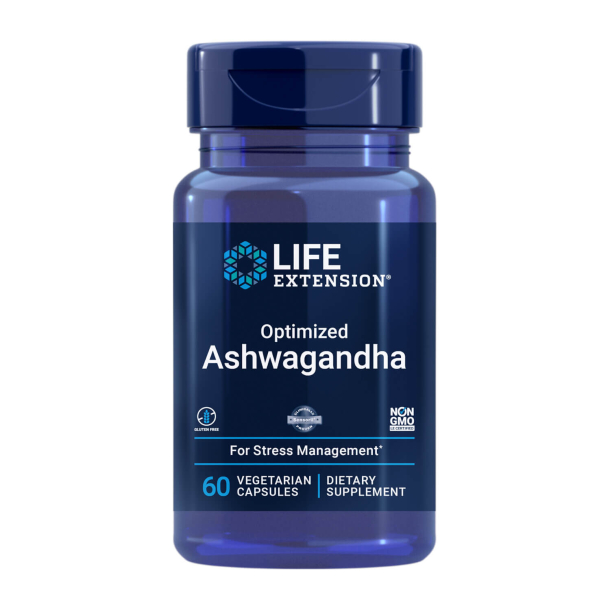 Optimized Ashwagandha Extract | 60 veganske kapsler | Stresshåndtering