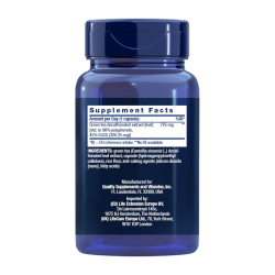 Mega ekstrakt z zielonej herbaty UE | 100 kapsu&#322;ek wegetaria&#324;skich | Zdrowie uk&#322;adu kr&#261;&#380;enia i funkcji poznawczych