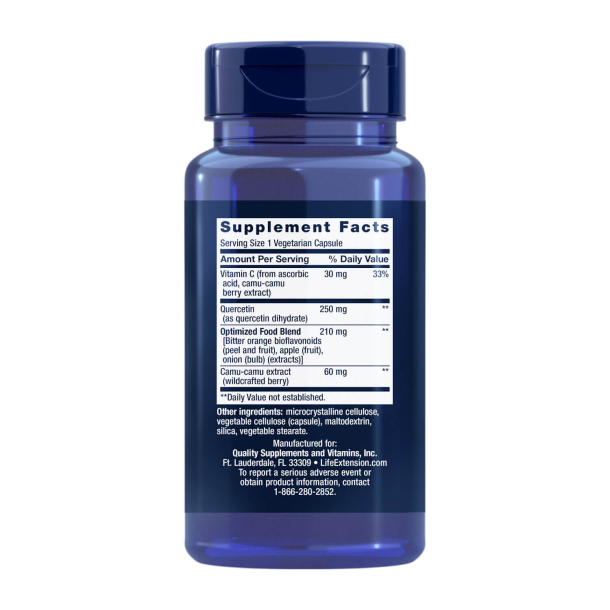 Optimeret Quercetin | 60 veganske kapsler | Antioxidanter