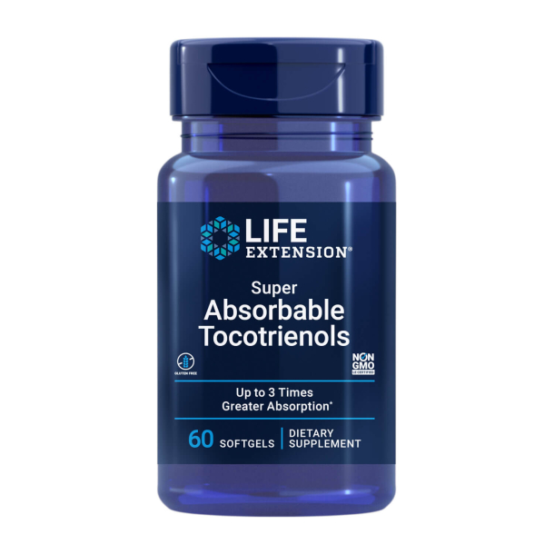 Superabsorberbare tokotrienoler | 60 Softgels | Beskytter Cellesundhed