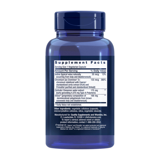 CinSulin&reg; | 90 veganske kapsler | Underst�tte sundt blodsukker
