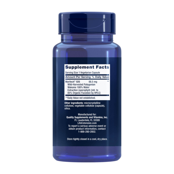 Zoptymalizowany Fukoidan z Maritech 926 | 60 wega&#324;skich kapsu&#322;ek | Przeciw starzeniu