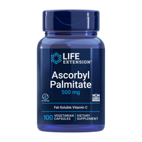 Fedtoplseligt C-Vitamin | Ascorbyl Palmitate | 100 veganske kapsler | Antioxidant