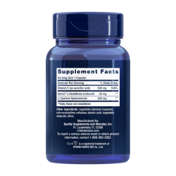 Glutathion, Cystein og C | 100 kapsler | Glutenfri