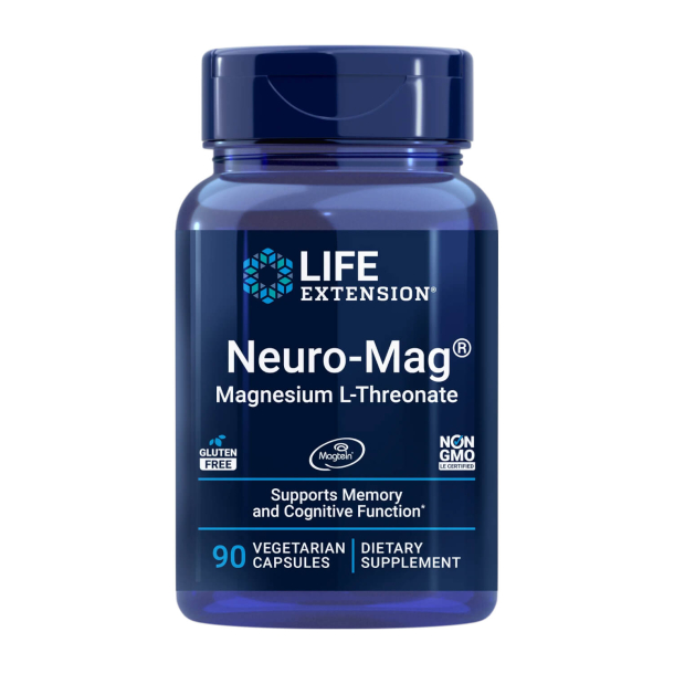 Neuro-Mag Magnesium | 90 veganske kapsler