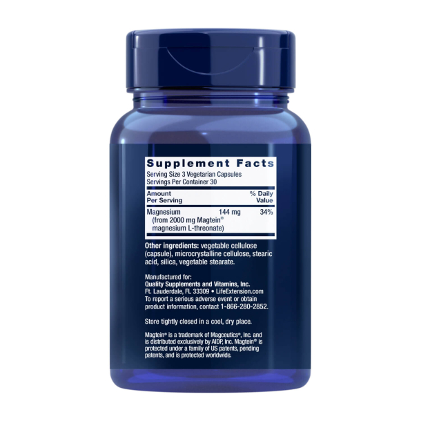 Neuro-Mag Magnesium | 90 veganske kapsler