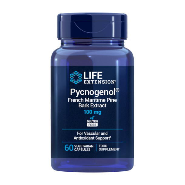 Pycnogenol® EU | 60 veganske kapsler | Unikt anti-aging ekstrakt