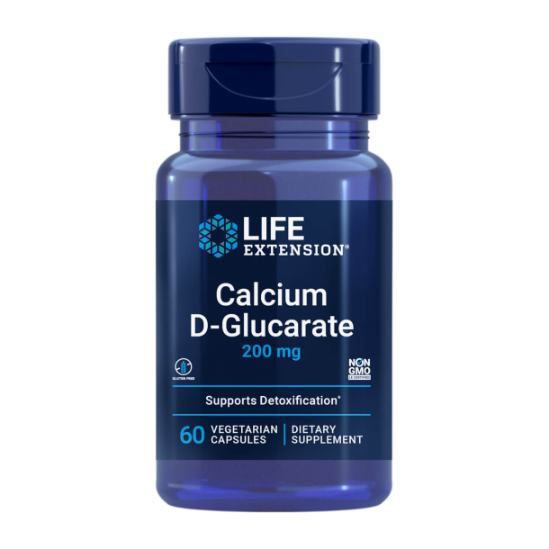Calcium D-Glucarate | 60 veganske kapsler | Detox