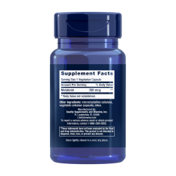 Melatonin 300 mcg | 100 veganske kapsler | Lavdosis formel til brug om natten