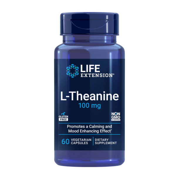 L-Theanine | 60 veganske kapsler | Beroligende og stemningsfremmende effekt