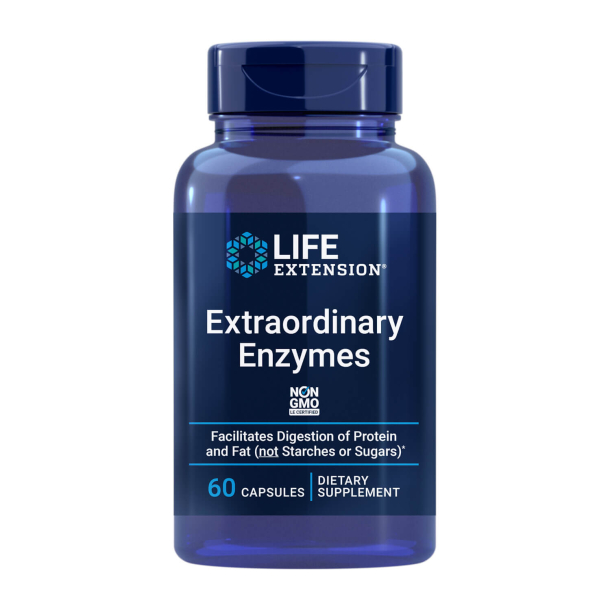 Extraordinary Enzymes | 60 veganske kapsler | Fordjelse