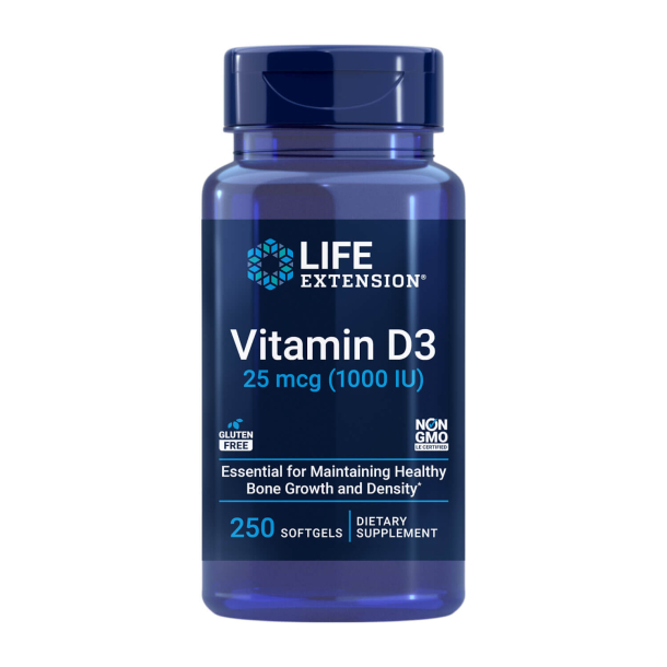 Vitamin D3 | 250 Softgels | Kraftfuldt sundhedsnæringsstof for hele kroppen
