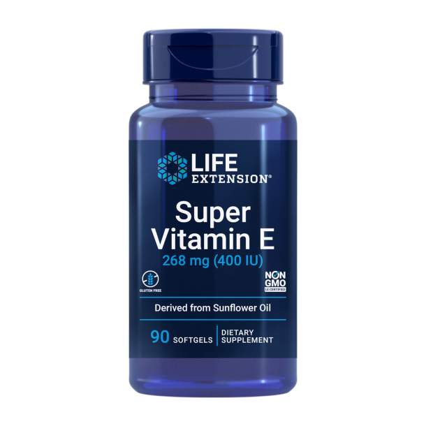 Super E-vitamin | 90 Softgels | Fremmer hele kroppens sundhed