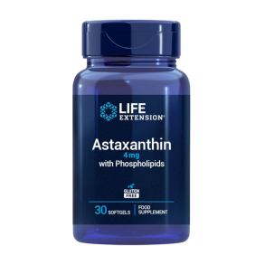 Astaxanthin | 30 Softgels | Immun-, Hjerne-, Vaskulr- og jensundhedssttte