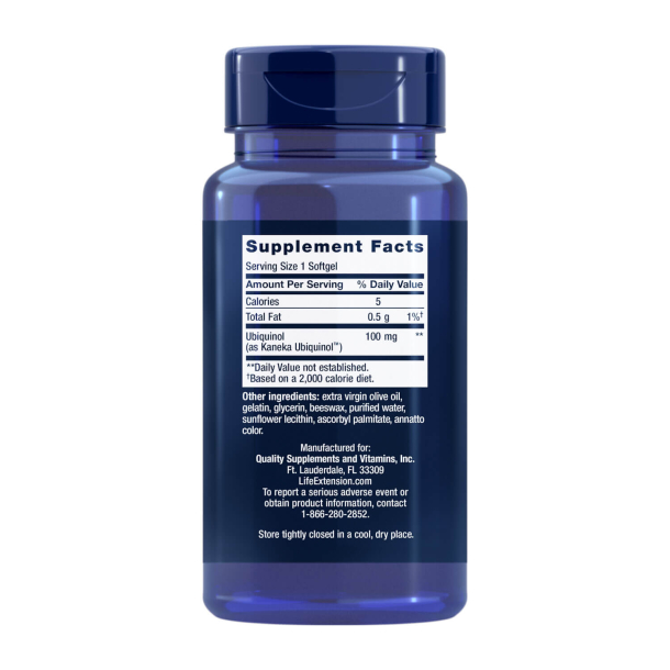 Super Ubiquinol CoQ10 | 60 Softgels | Hjertevenligt kosttilskud