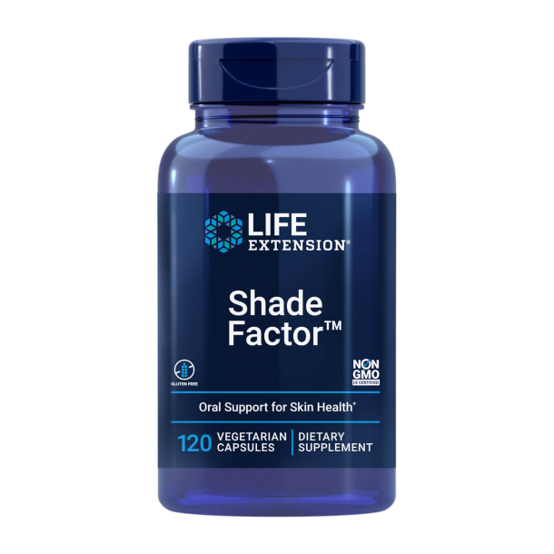  Shade Factor | Indvendig Solbeskyttelse | 120 Vegetariske kapsler