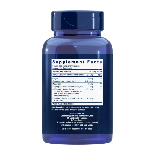 Mnds Testosteron Balance med Lignaner | 120 veganske kapsler