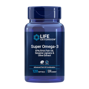 Super Omega-3 EPA/DHA fiskeolie EU | 120 Softgels | Kardiovaskulr Sttte