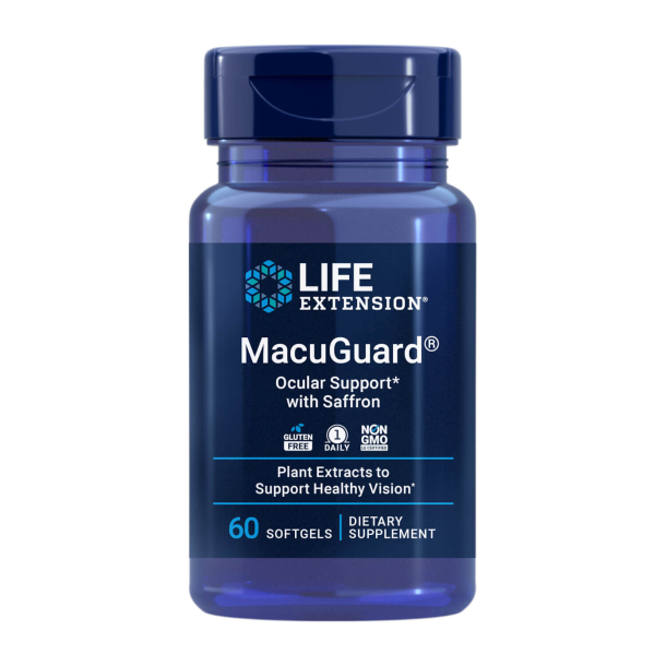 MacuGuard® | 60 Softgels | Støtte til øjensundhed og nattesyn