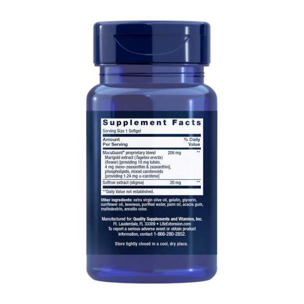 MacuGuard&reg; | 60 Softgels | Sttte til jensundhed og nattesyn